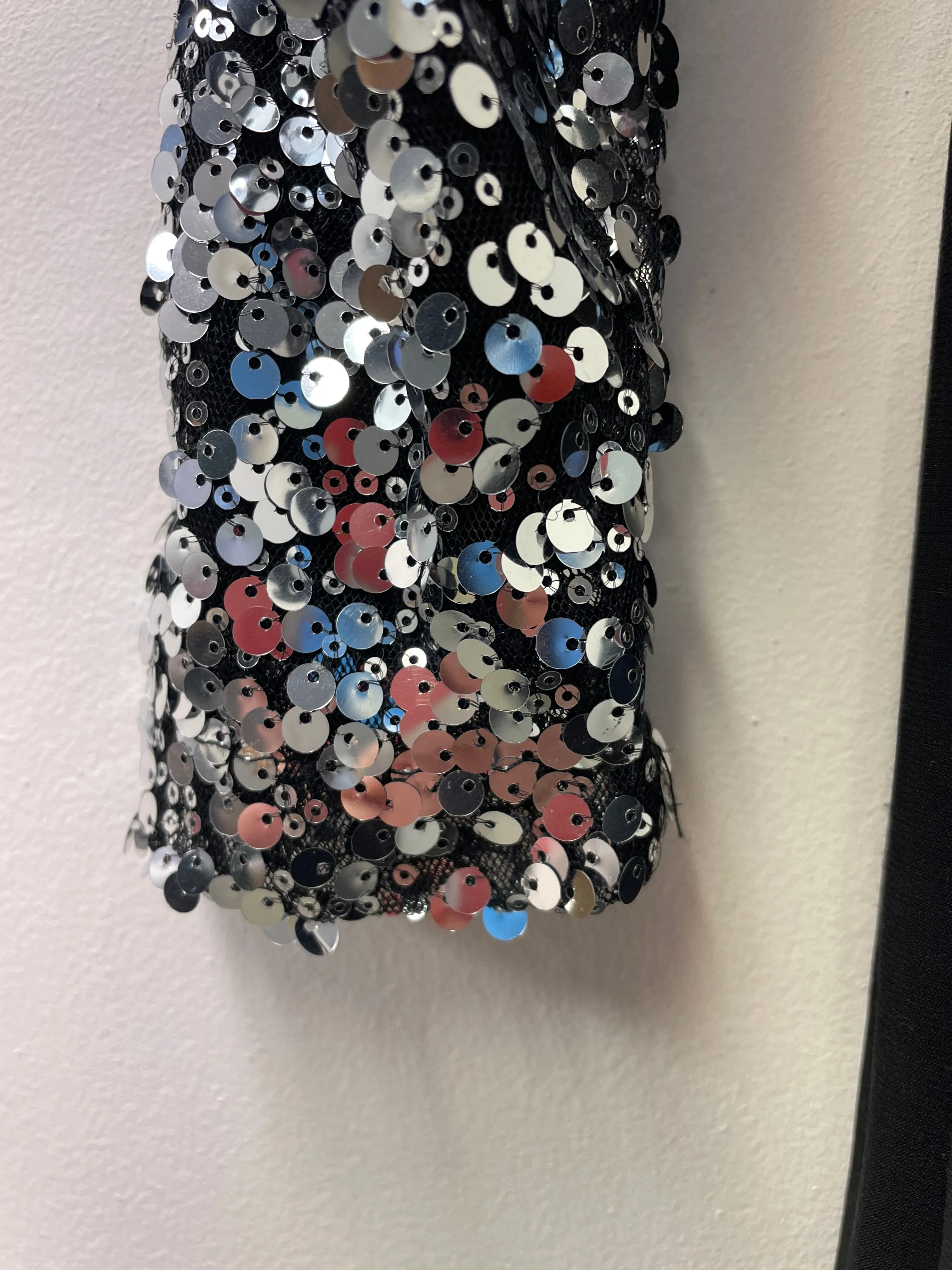 BNWT JoJo Maman Bebe Maternity Dress Black Sequins Size 10