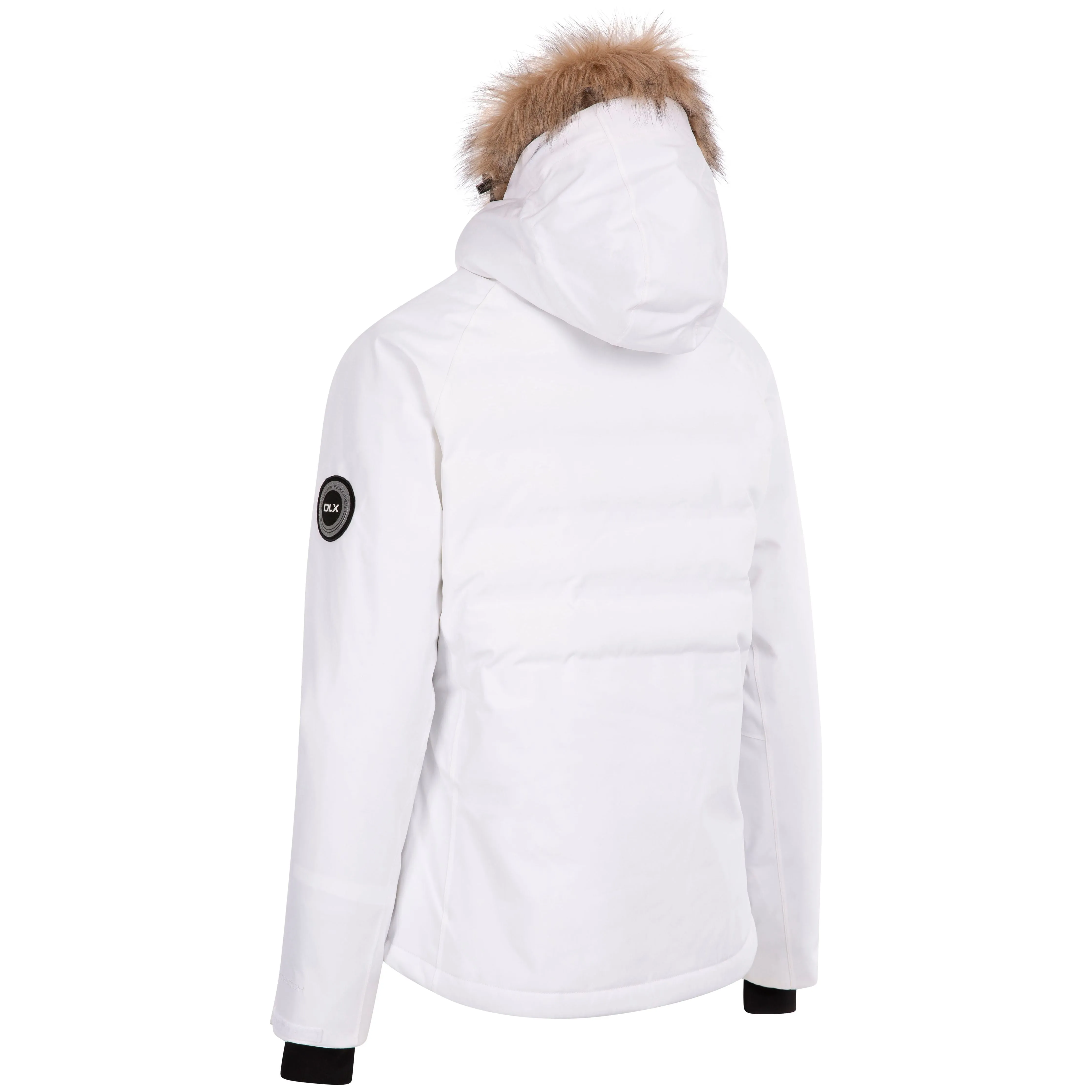 Gaynor DLX Women's Padded Ski Jacket in White