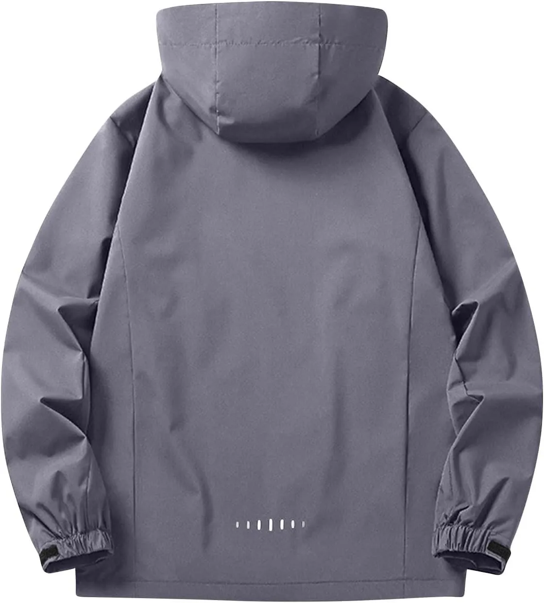Men's Lightweight Rain Jacket - Waterproof Windbreaker for Hiking & Travel